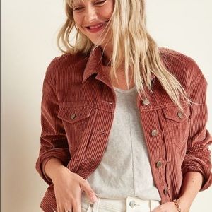 Old Navy Women’s cropped corduroy Jacket